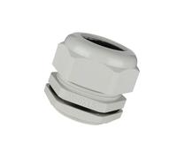 Unifizz 10Pcs M50 Cable Gland - Durable Threaded Wire Connector with Locknut for 32-38mm Dia Cable Wire, White
