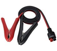 Unifizz 12AWG 45A Plug to Alligator Clip Cable Solar Connector to Alligator Clip Cable Alligator Clip to 45A Battery Plug Cable for Solar Panel Cars Motorcycles Battery [1m/3.3ft]