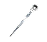 Unifizz 16mm-18mm Silver Ratchet Podger Spanner Quick Release Tool Ratcheting Podger Scaffold Wrench