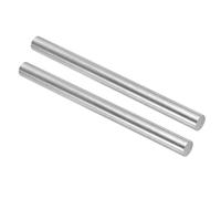 Unifizz 19mm x 250mm 304 Stainless Steel Solid Round Rod for DIY Craft Model Car Helicopter Airplane - 2pcs