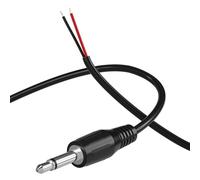 Unifizz 1Pcs 1FT Replacement 3.5mm Male Plug to Bare Wire Open End TS 2 Pole Mono 1/8" 3.5mm Plug Jack Connector Audio Cable Repair