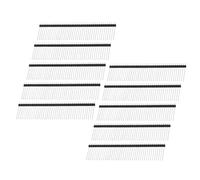 Unifizz 2.54mm Pitch 40P Straight Single Row Male Pin Header 25mm Length Copper Connector Strip for PCB Board Prototyping Pack of 10