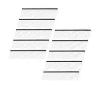 Unifizz 2.54mm Pitch 40P Straight Single Row Male Pin Header 30mm Length Copper Connector Strip for PCB Board Prototyping Pack of 10