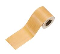 Unifizz 2" x 32 Ft Self Adhesive Wood Grain Tape, Waterproof PVC Realistic Wood Grain Repair Patch for Furniture, Floor, Door, Window, Cupboard Edge and DIY Decor, Cherry