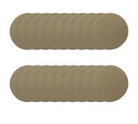 Unifizz 20 Pcs 50mm Sanding Discs Pads 2 inch Dry or Wet Sandpaper Pads Hook and Loop Sanding Disk Abrasive Polish Pad Plate 7000#
