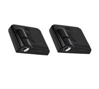 Unifizz 2Pcs Ala-ba-ma Crim-son Tide Car Door Lights Logo Projector - Universal Wireless Car Door Led Projector Lights for UA All Car Models
