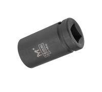 Unifizz 3/4 Inch Drive - 26mm Deep Impact Socket with 6 Point Design, Heat-Treated Cr-V Steel 78mm Length, Metric Sizes