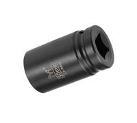 Unifizz 3/4 Inch Drive - 30mm Deep Impact Socket with 6 Point Design, Heat-Treated Cr-V Steel 78mm Length, Metric Sizes