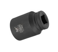 Unifizz 3/4 Inch Drive - 38mm Deep Impact Socket with 6 Point Design, Heat-Treated Cr-V Steel 78mm Length, Metric Sizes