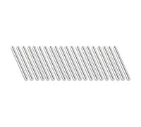 Unifizz 3mm x 25mm 304 Stainless Steel Solid Round Rod for DIY Craft Model Car Helicopter Airplane - 20pcs