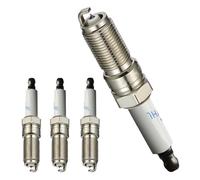 Unifizz 4344 Iridium Spark Plugs 4 Pack For For-d GMC Lincoln Buick Cadillac Chevy Mercury Pontiac Saturn 2.0L 2.2L 2.3L 2.4L 2.5L 2.9L L4 Engine Replacement for LTR5IX-11 Spark Plug