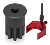 Unifizz 9U-7227 Injector Height Adjustment Gauge Tool & J-38587-A Engine Barring Socket for C-A-T Cater-Pillar 3406E, C15, C16