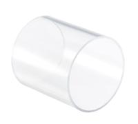 Unifizz Acrylic Tube Clear Plastic Pipe Round Rigid Tubing 84mm ID 90mm OD 100mm for Lighting, Models, Plumbing, Crafts