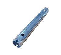 Unifizz Box Spanner 23.6mm+Square Cap Metric Box-end Wrenches Tubular Torque Bar Socket Tap Wrench Extra Long Fitting Faucet Wrench Bathroom Installation Maintenance Tools