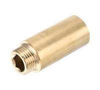 Unifizz Brass Pipe Fitting Extension 50mm G1/2 Female to G1/3 Male Thread Reducer Adapter Connector