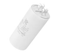 Unifizz CBB60 30uf Run Capacitor,2Pcs AC 450V 4 Pins 50/60Hz Double Insert Cylinder Bottom Motor Start Capacitor for Air Conditioning,Water Pump,Fan 92x45mm