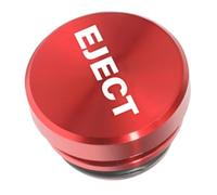 Unifizz Cigarette Lighter Plug Cover, AluminumButton Plug for Mustang Universal Fit for Standard 12 Volt Vehicles Red