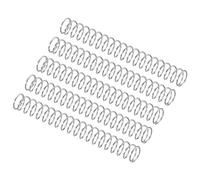 Unifizz Compression Spring,5 Pcs 304 Stainless Steel, 7mm OD, 0.5mm Wire Size, 50mm Free Length, Silver Tone
