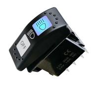 Unifizz Headlight Switch for CAN-AM Maverick X3 Defender Traxter Maverick Trail and Sport, 8 Pin 20A Blue LED Light 710004492
