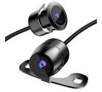Unifizz L002 HD 170 Degree Wide View Angle Universal Car Front/Side/Rear View Camera, 2 Installation Options, Mirror Non-Mirror Image, 12V