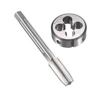 Unifizz M11 x 1.5mm Metric Tap and Die Set, Machine Thread Screw Tap with Round Threading Die, Tap & Die Kit for Nut Screw Bolt Thread Repair