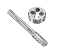 Unifizz M9 x 1.25mm Metric Tap and Die Set, Machine Thread Screw Tap with Round Threading Die, Tap & Die Kit for Nut Screw Bolt Thread Repair
