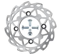 Unifizz Rear Brake Disc Rotor Plate 190mm 7.48'' With Mounting Screws for 50cc 110cc 125cc 70cc 90cc SSR110 SSR125 CRF50 XR50 Apollo Z20 MAX SDG Taotao Coolster Chinese Pit Dirt Bike Heavy duty