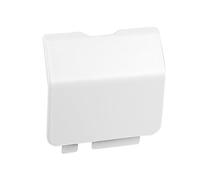 Unifizz Rear Left Bumper Tow Hook Towing Eye Cover for Mazda 6 2013 2014 2015 2016 2017 2018 - White Trailer Cap Replacement GJR950EL1