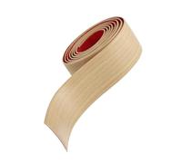 Unifizz Self Adhesive Floor Transition Strip, 1.6" x 10 Ft PVC Flat Divider Flooring Trim for Joining Floor Gaps, Carpet to Tiles Threshold Cover, Doorway Edging for Laminate, Oak