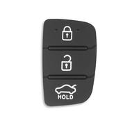 Unifizz Silicon Pad Replacement Remote Control Key Fob for Hy-undai and KI-A - 3 Buttons