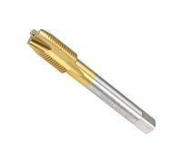 Unifizz Spiral Point Plug Threading Tap M12 x 1.25, Metric Machine Screw Tap, HSS Titanium Coated Ground Threads H2 3 Flute Thread Tapping Bit for Thread Repair, 1Pcs