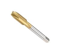 Unifizz Spiral Point Plug Threading Tap M12 x 1.75, Metric Machine Screw Tap, HSS Titanium Coated Ground Threads H2 3 Flute Thread Tapping Bit for Thread Repair, 1Pcs