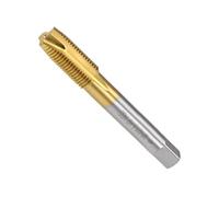 Unifizz Spiral Point Plug Threading Tap M14 x 1.5, Metric Machine Screw Tap, HSS Titanium Coated Ground Threads H2 3 Flute Thread Tapping Bit for Thread Repair, 1Pcs