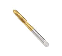 Unifizz Spiral Point Plug Threading Tap M6 x 1, Metric Machine Screw Tap, HSS Titanium Coated Ground Threads H2 3 Flute Thread Tapping Bit for Thread Repair, 1Pcs