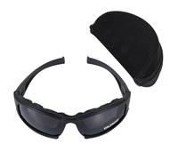 Unifizz Tactical Goggles 4 Lens Kit Polarized Lens Glasses X7 Army Sunglasses Military Camouflage Design with Interchangeable Lenses