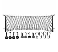 Unifizz Truck Cargo Net for Pickup Truck Bed,Adjustable Elastic Trunk Storage Net,High Elastic Tailgate Net with More Accessories,Truck Bed Cargo Net for Silverdo,Ford,GMC,Jeep,Ram,Trunk Organizers