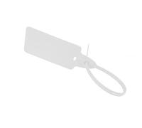 UniFlag Big Tag All in One Security Seal with Large Flag (White, 50)