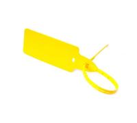 UniFlag Big Tag All in One Security Seal with Large Flag (Yellow, 100)