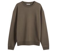 Uniform Experiment Men's Chenille Back Logo Sweatshirt Khaki