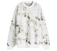 Uniform Experiment Men's Marble Jacquard Knit Sweater White