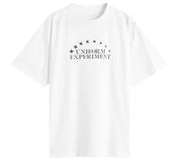 Uniform Experiment Men's Stencil Logo T-Shirt White