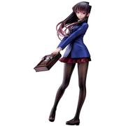 Uniform Komi Shoko Figure Interchangeable Faces 25CM Model Statues Anime Figures Cute Decoration PVC Material Gifts for Fans and Friend