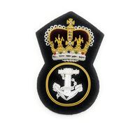 Uniform Store London Badge Navy Petty Officers Cap Badge Queens Crown R1328
