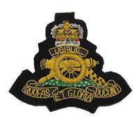 Uniform Store London Badge Royal Artillery Blazer Badge Gold & Silver R621