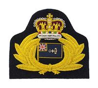 Uniform Store London Cap Badge RMAS Badge Crown over Gold Wreath