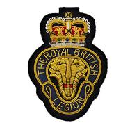 Uniform Store London Royal British Legion Blazer Badge Embroidered