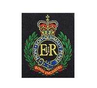Uniform Store London Royal Engineers Embroidered Blazer Badge RE Badge