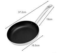 Uniform Thickness Base Prevents Hot Spots, Ensures Entire Cooking Area Heats At Same Rate For Better Food Outcomes(18cm)