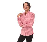 Chef Works Women's Gingham Shirt Red L
