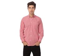 Uniform Works Men's D500wrcs dress shirts, Red, S UK